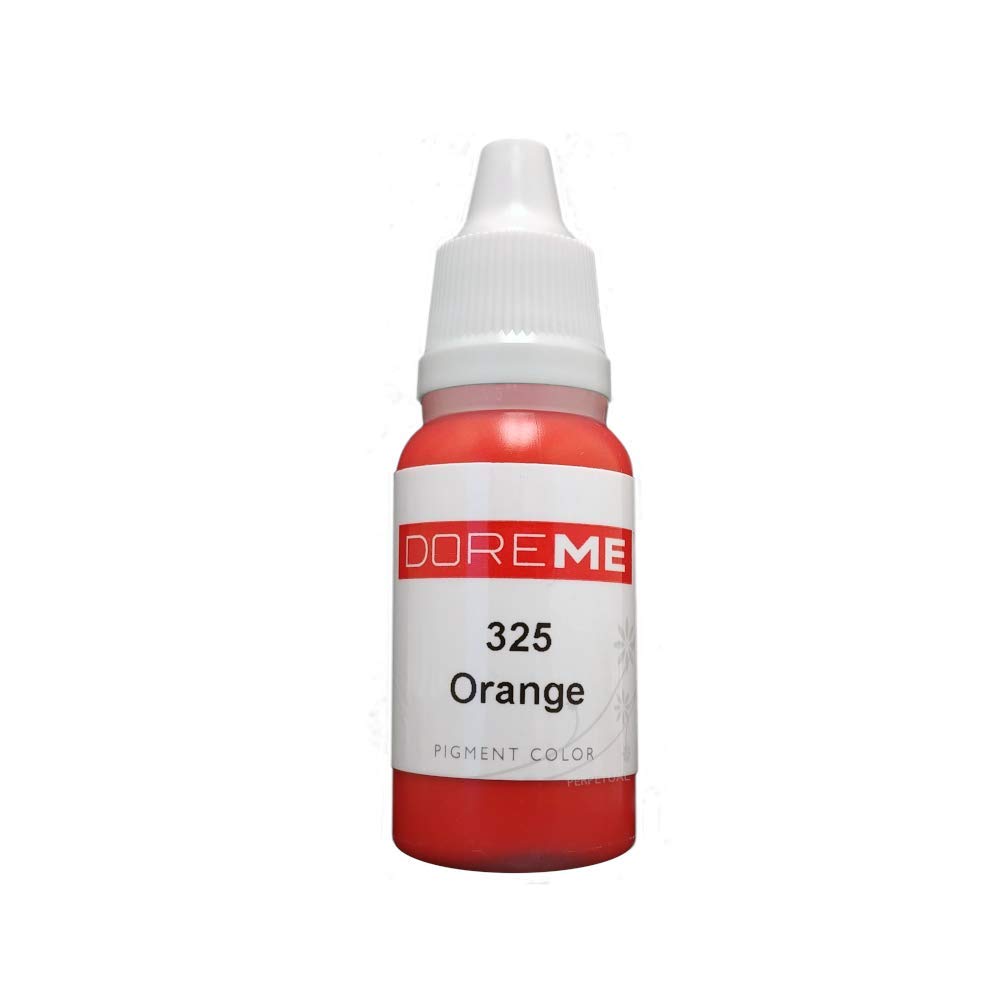 Permanent Makeup Pigment Ink - Orange Sorbet Lip Color Tattoo for Microblading & Cosmetic Micropigmentation | Semi-Permanent Lip Blush Tattoo for Natural-Looking Results | Perfect for Lip Enhancement & Beauty Salons