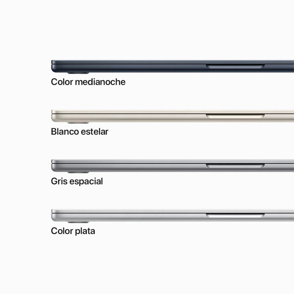 Apple MacBook Air 15-inch with M2 Chip - 8-Core CPU, 10-Core GPU, 256GB SSD in Midnight Blue - Perfect for Work, Study & Creative Projects