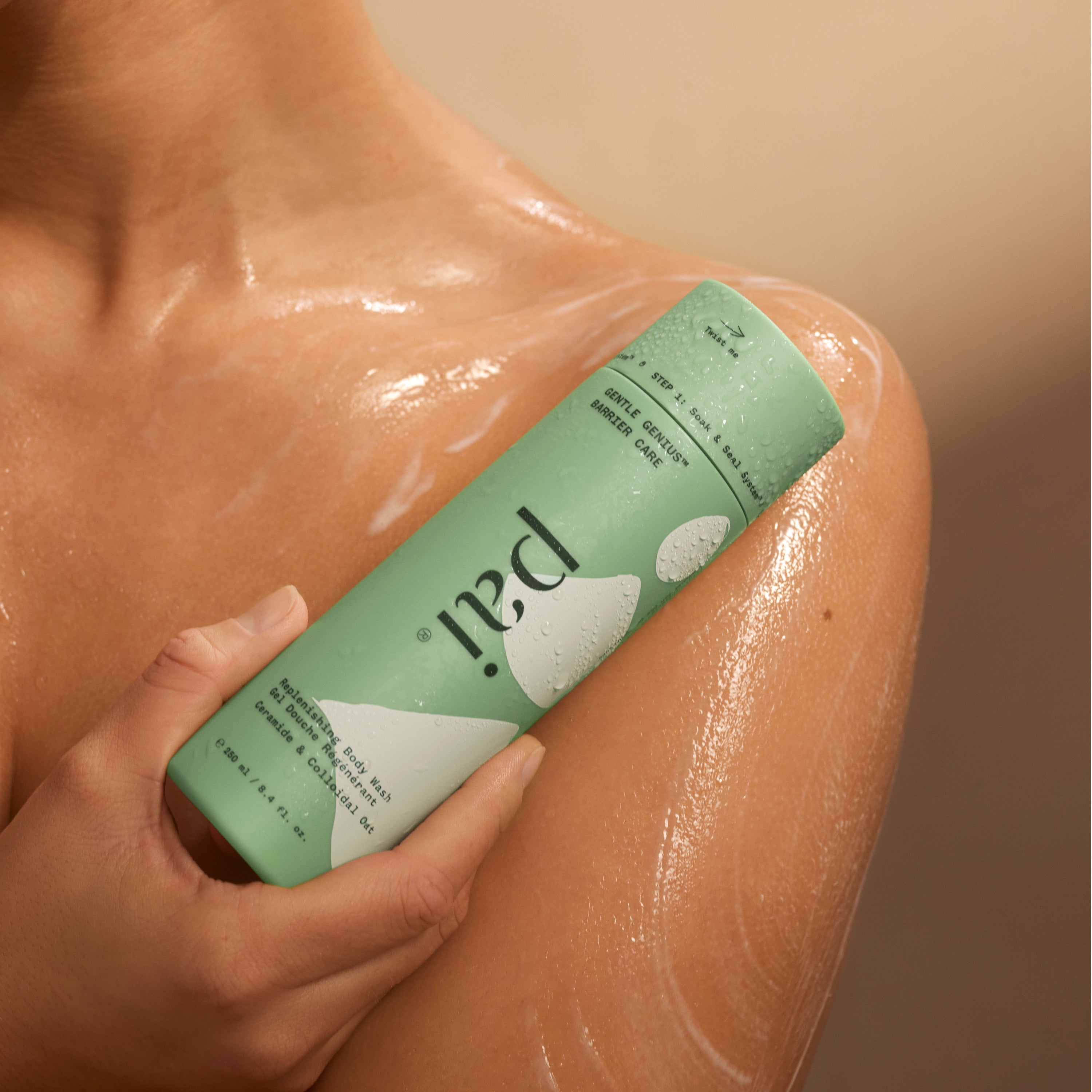 Gentle Genius™ Barrier Care Replenishing Body Wash - Hydrating & Soothing Shower Gel for Sensitive Skin - Perfect for Daily Use & Post-Workout Recovery