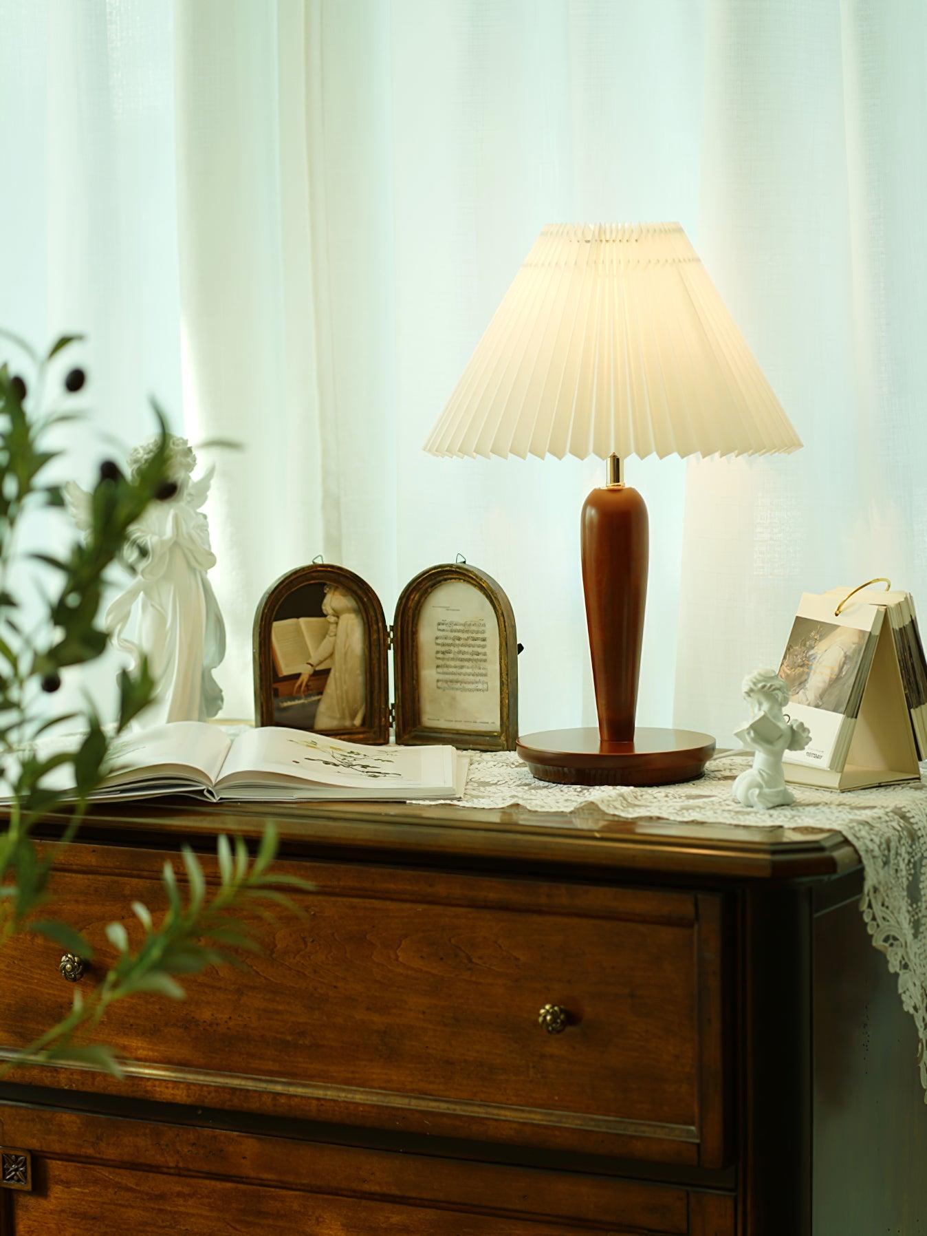 Brentwood Modern Tall Table Lamp with USB Port - Stylish Nightstand & Living Room Lighting for Bedroom, Office, or Study