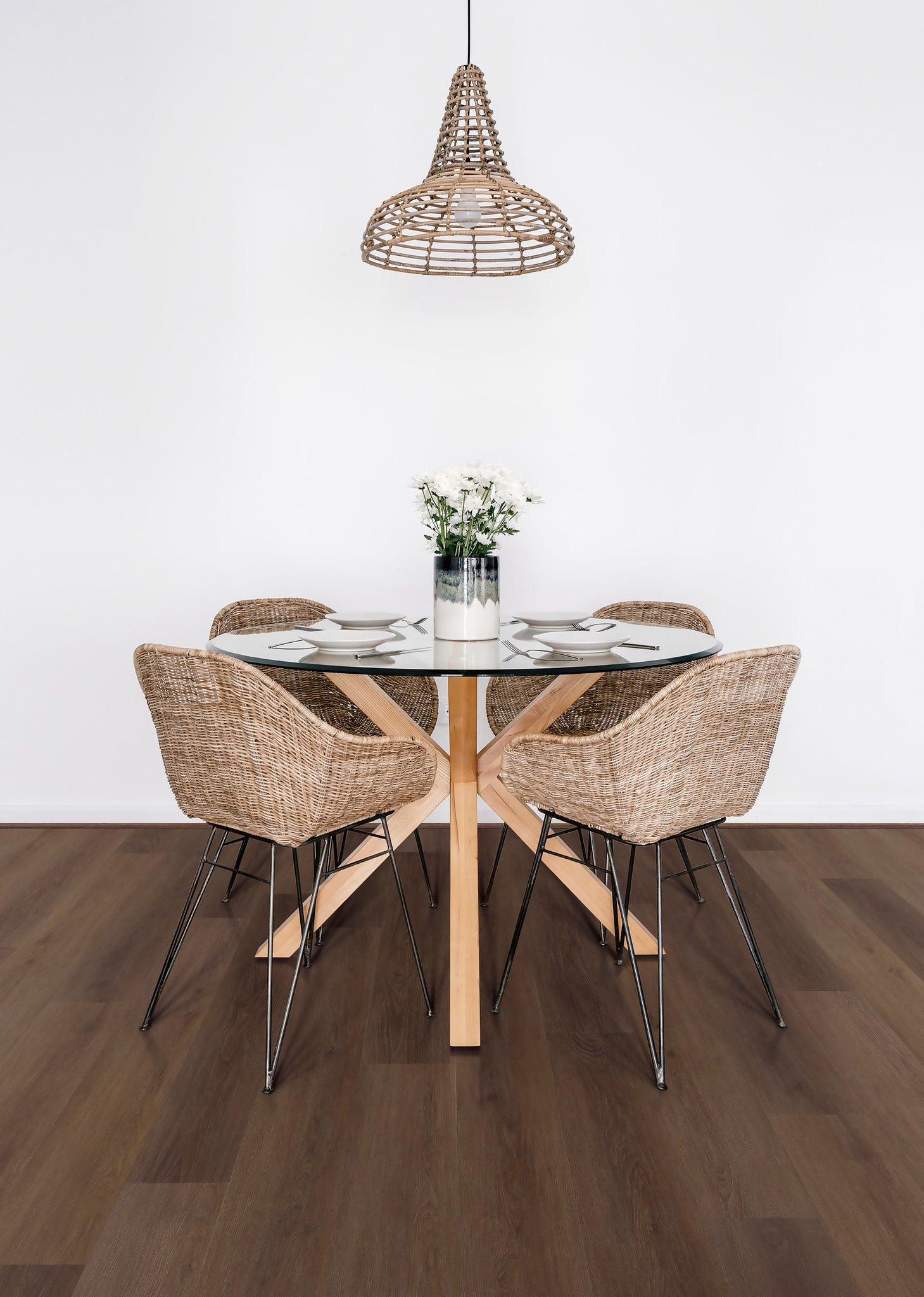 Coretec Plus Luxury Vinyl Plank Flooring – Mulford Oak 7x48 Waterproof & Durable for Home, Kitchen, Bathroom, Basement