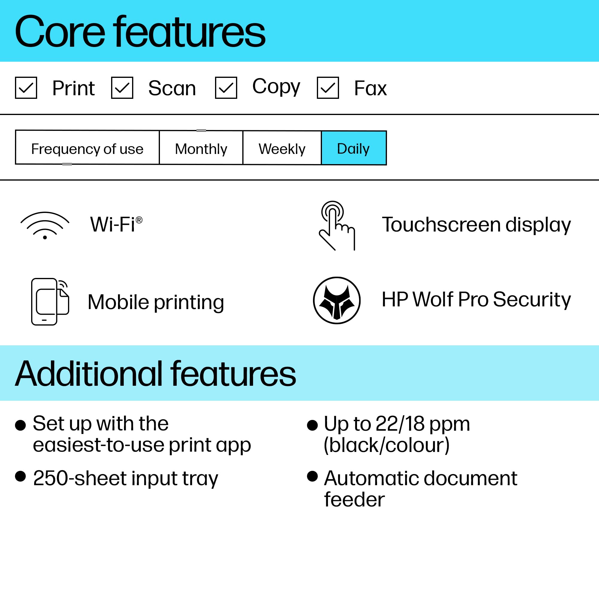 HP OfficeJet Pro 9120e All-in-One Wireless Color Printer for Small Business | Print, Scan, Copy with Automatic Document Feeder | Includes 3 Months Instant Ink & Easy Setup | 3-Year Warranty | Perfect for Home Office, Remote Work & School Projects