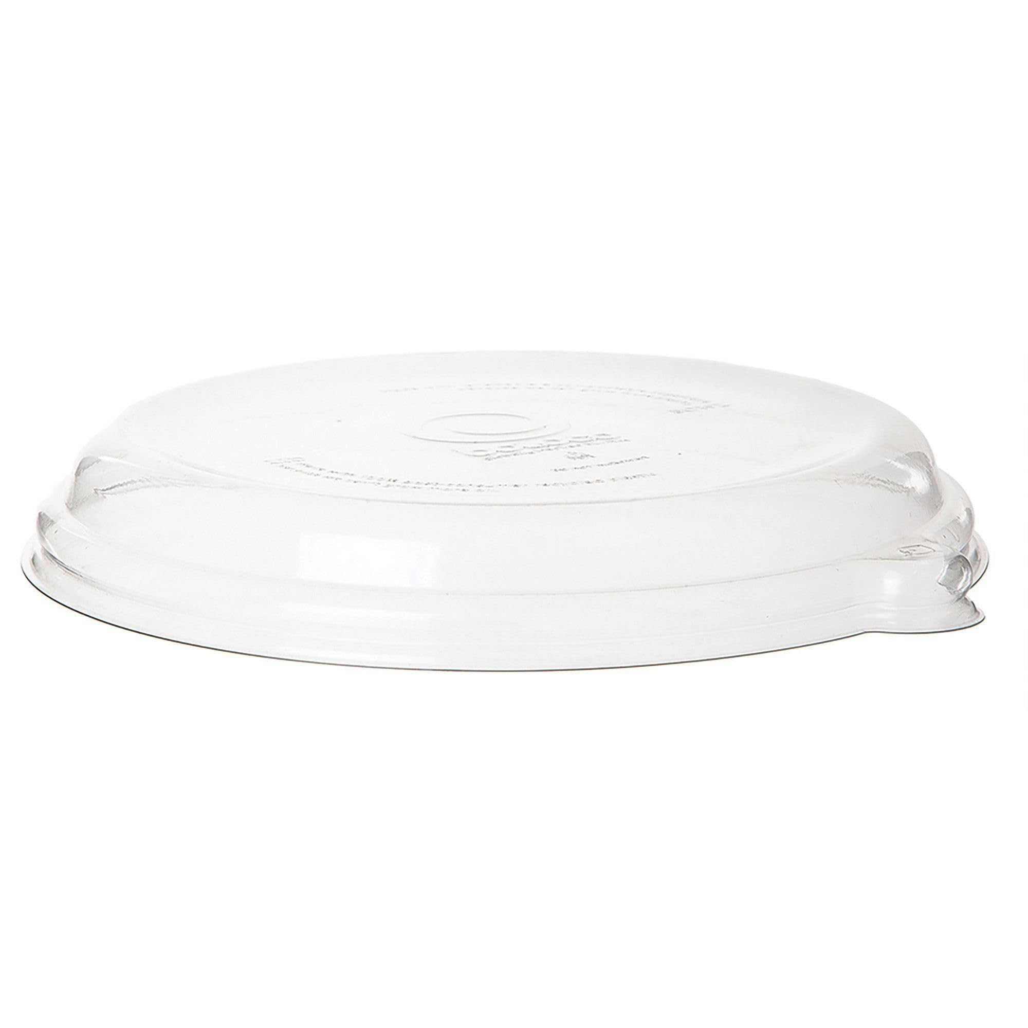 Eco-Friendly Recycled PET Dome Bowl Lids - Case of 300, Fits 24-46oz Coupe & 16-40oz Noodle Bowls, Clear Plastic Food Container Covers - Made from 100% Recycled Plastic Bottles | Perfect for Restaurants, Cafes & Takeout Services