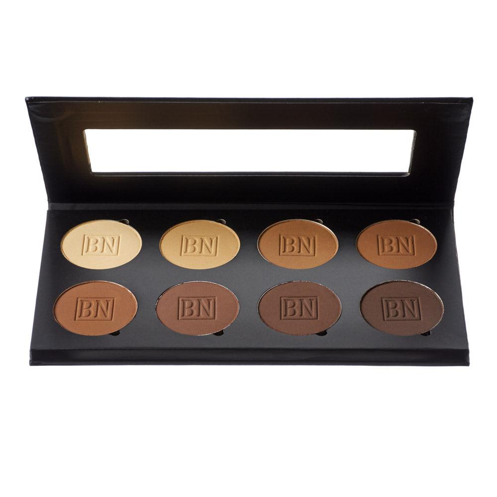 Ben Nye Mojave II Powder Palette MHCP 81 - Professional Makeup Contouring & Highlighting Kit for Stage, Cosplay & Photography