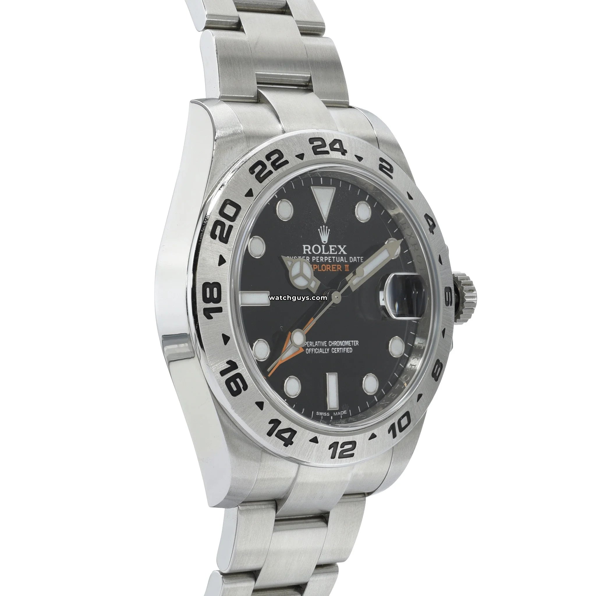Rolex Explorer II 216570 Black Dial Men's Watch - Luxury Stainless Steel Automatic Timepiece for Outdoor Adventures & Business Occasions