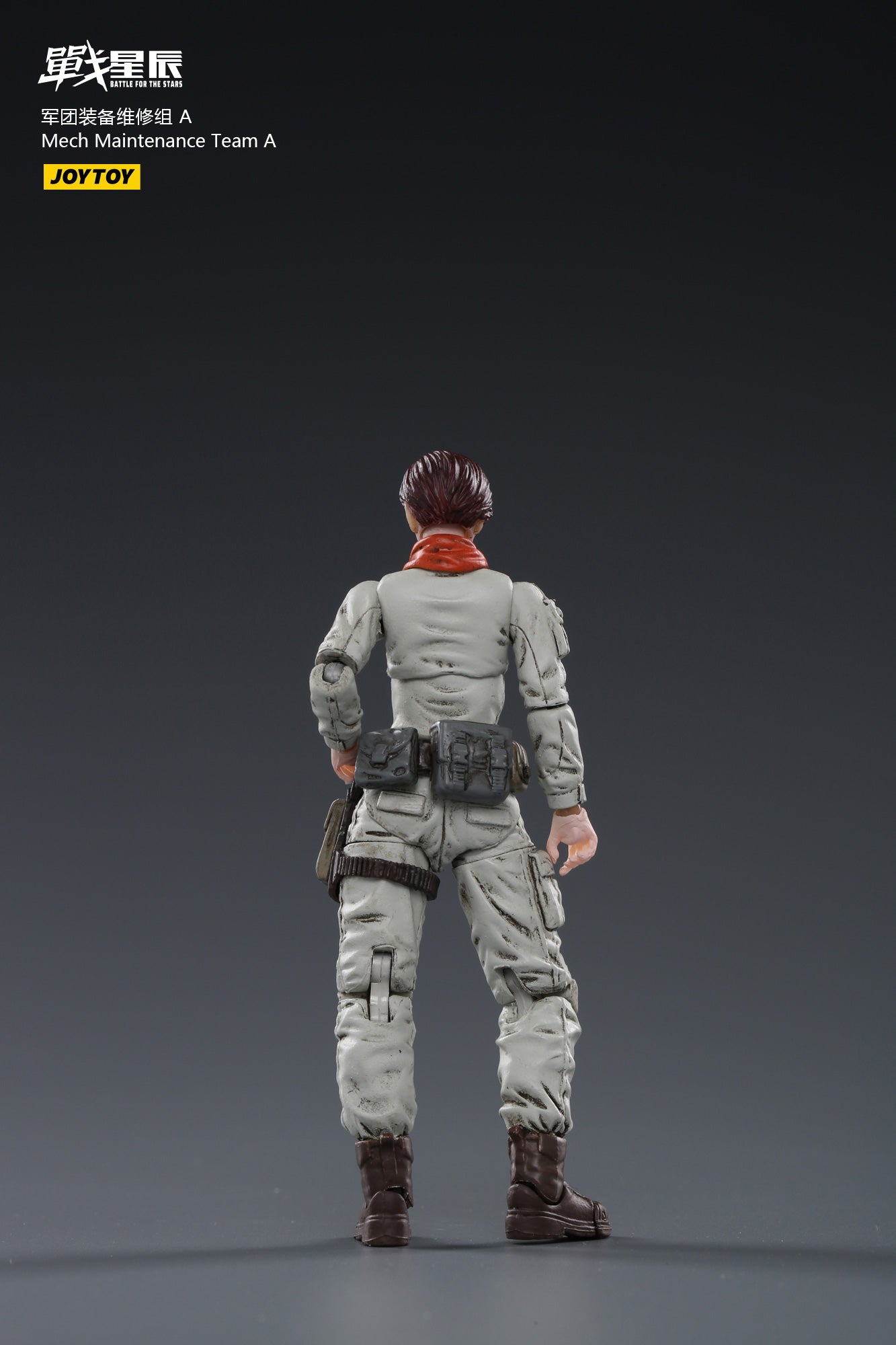 JOYTOY 1/18 Scale 3.75 Inch Mech Maintenance Team Action Figure Set (6PCS) - Collectible Military Model Toys for Display & Diorama Scenes
