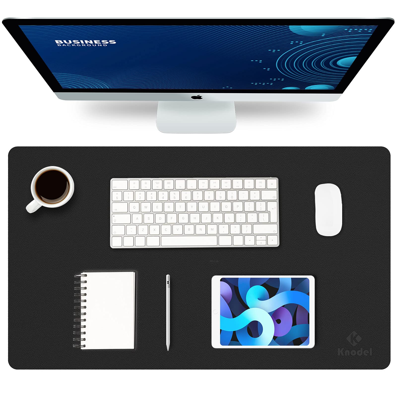 Premium Waterproof Leather Desk Mat - 23.6