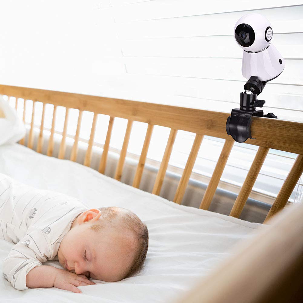 Universal Baby Monitor Bracket - 360° Adjustable Camera Holder for Home Security & Nursery Monitoring