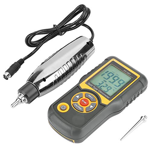 Jadpes Digital Precision Split Type Vibration Meter - Portable Vibrometer Tester with Acceleration Sensor for Electric Power & Chemical Engineering | Measure Machine Vibration in Industrial & Laboratory Settings