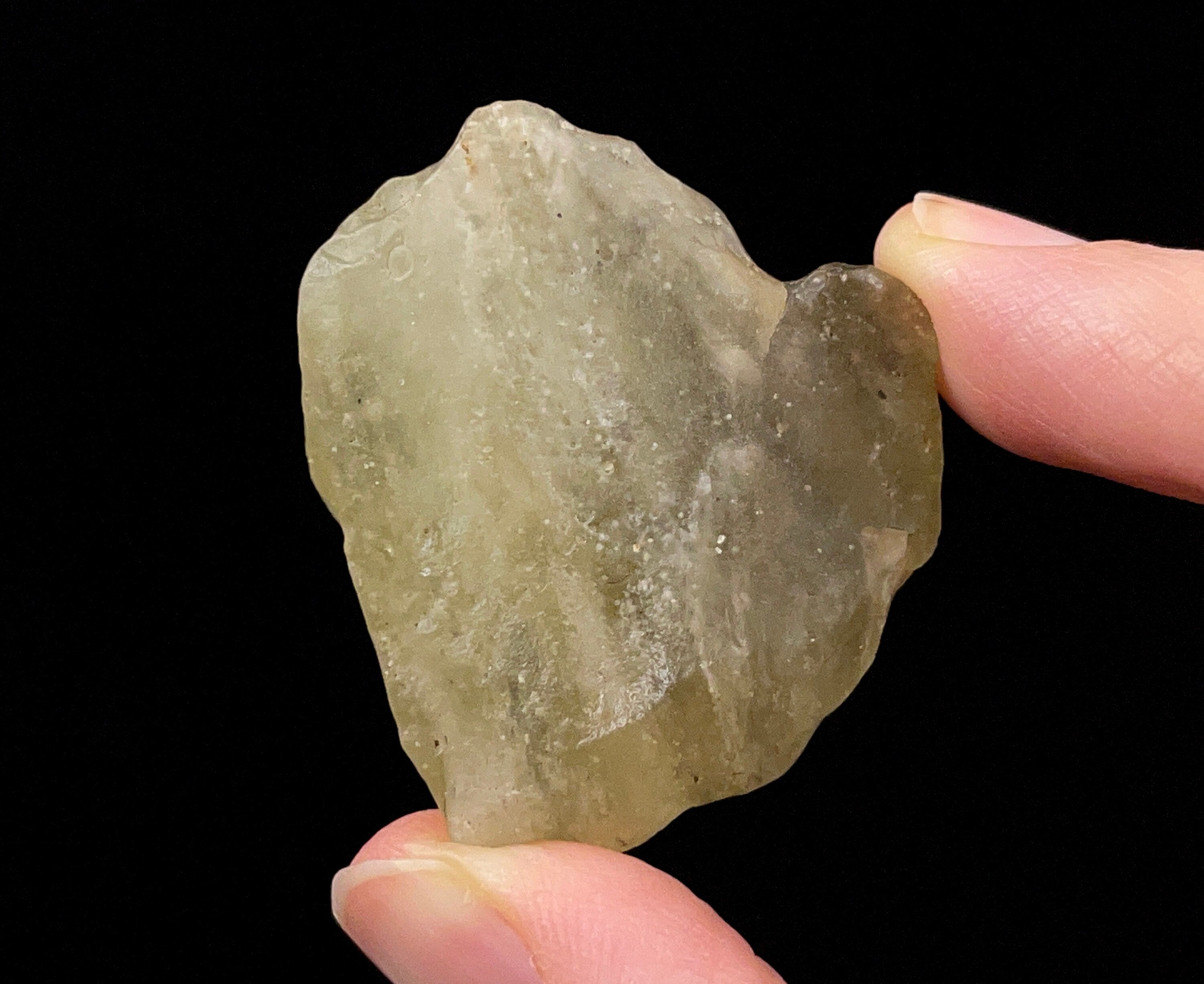 Libyan Desert Glass Raw Crystal - Rare B Grade Natural Rocks & Minerals | Unique Gift for Collectors, Home Decor & Healing Crystals | Perfect for Meditation, Jewelry Making & Spiritual Practices