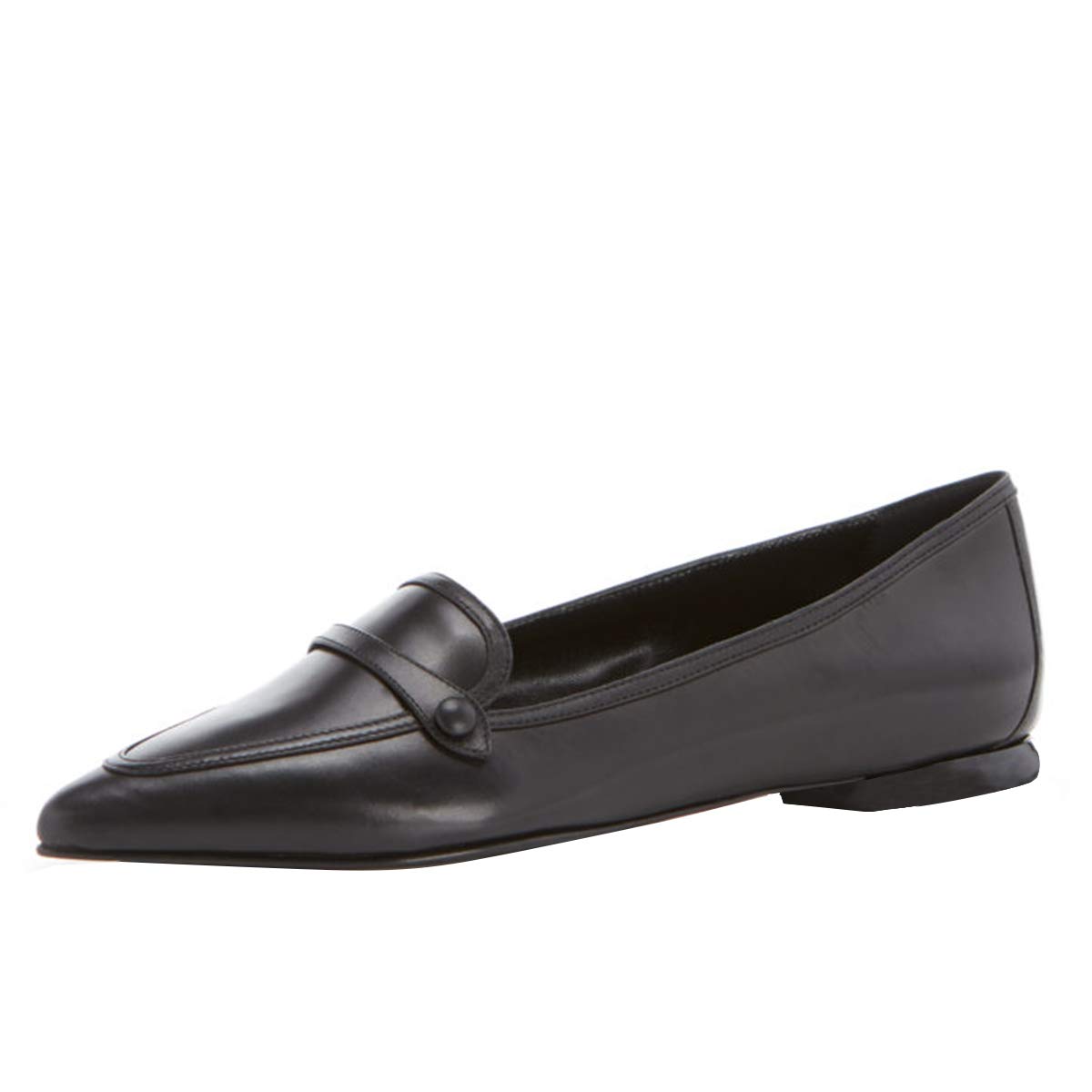 XYD Women's Comfortable Pointed Toe Ballet Flats - Slip On Loafers for Office, Date & Casual Wear - Elegant Work Shoes for Women, Comfortable Walking Shoes for Daily Use