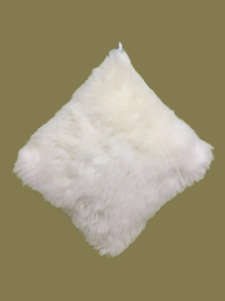 Soft Wool Filled Small Pillow for Bed, Couch & Travel - Cozy & Hypoallergenic Support for Neck & Back