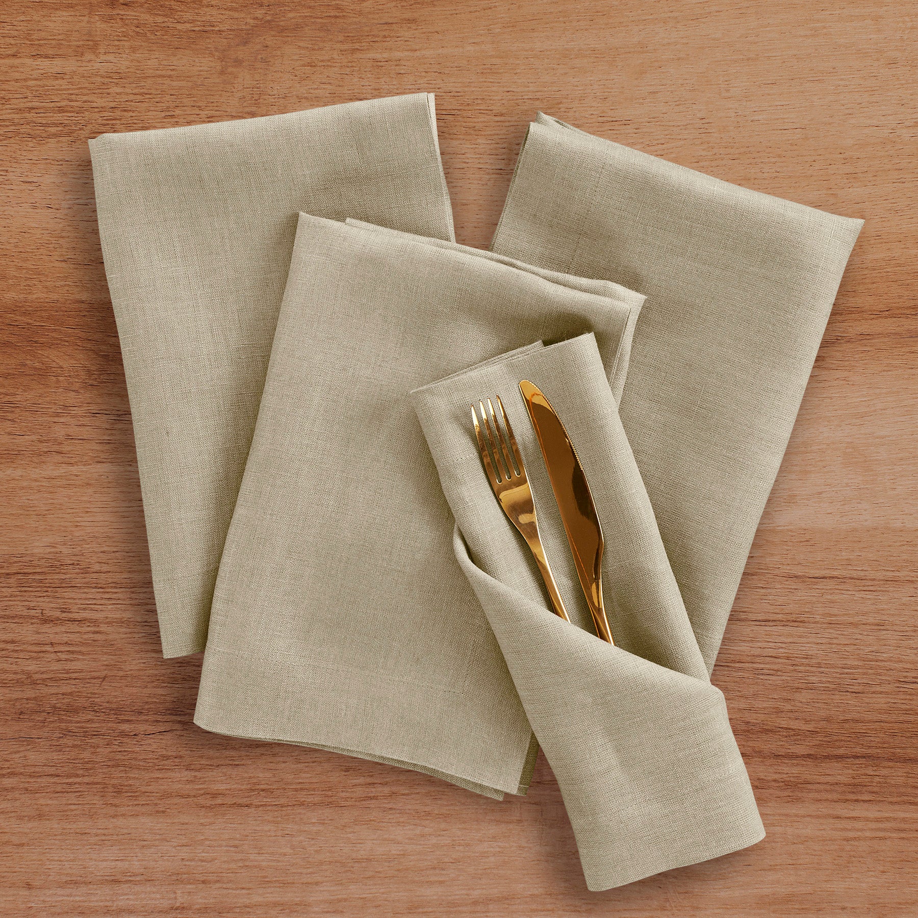 Premium Linen Napkins for Dining - Eco-Friendly & Elegant Table Linens for Weddings, Parties, and Everyday Use