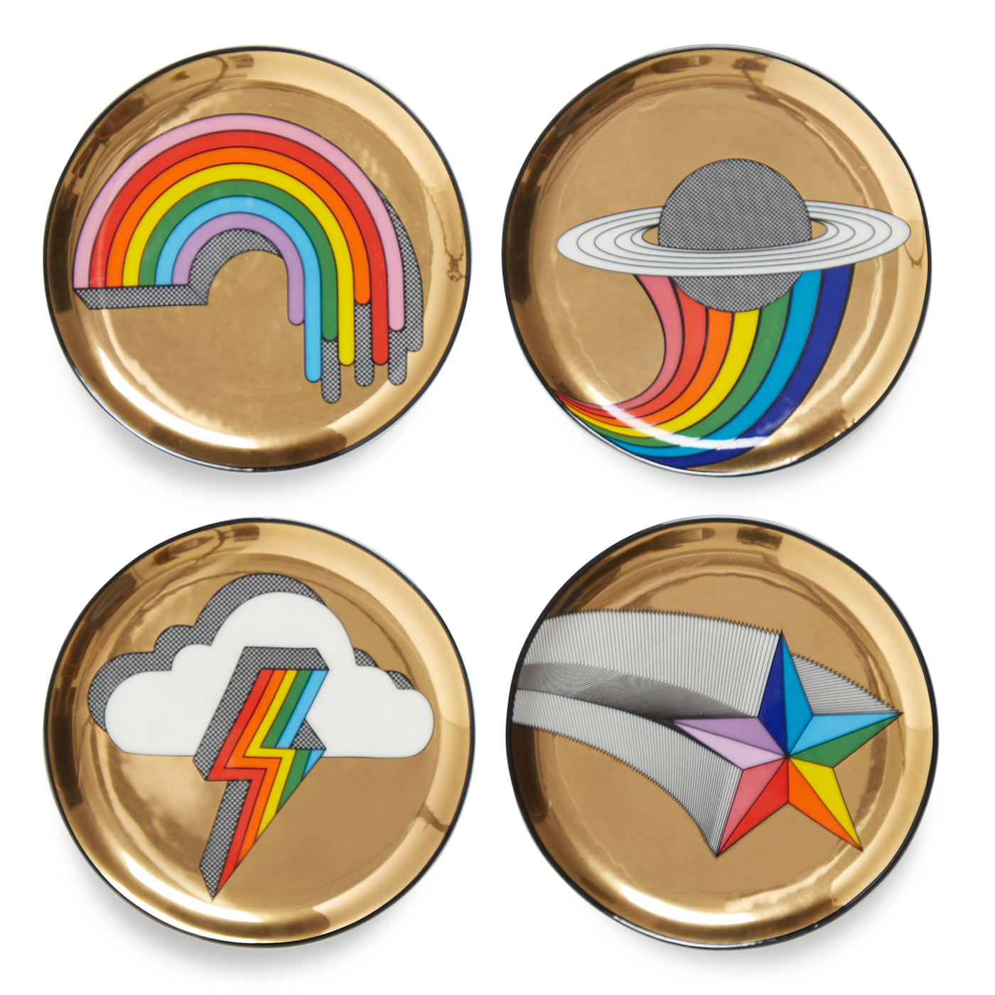 Pop Culture Coasters - Set of 6 Absorbent Drink Coasters for Coffee, Beer & Wine - Fun Novelty Home Bar Accessories for Gamers, Movie & TV Fans - Perfect for Parties, Game Nights & Home Decor