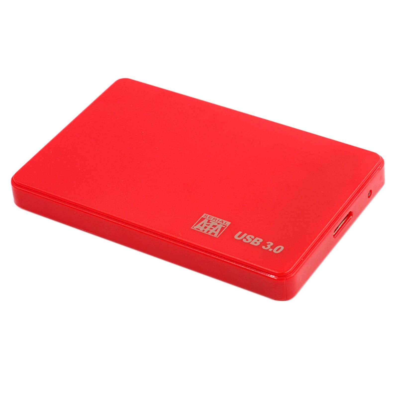 HOOLRZI 2.5 Inch SSD External Enclosure Case - USB 3.0 Hard Drive Adapter for Laptop & PC - Portable Storage Solution for Data Transfer & Backup (Perfect for Travel, Office & Home Use)