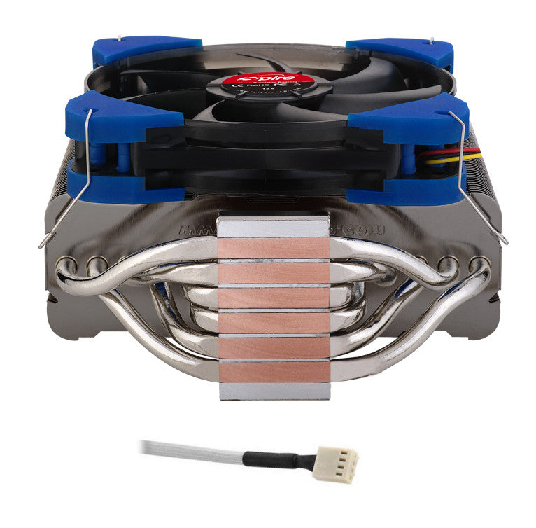 Spire Coolgate 2012 #SP988B1 V3 PWM CPU Cooler - High Performance Computer Cooling Fan for Gaming PC & Desktop Computers - Perfect for Overclocking and Intensive Computing Tasks