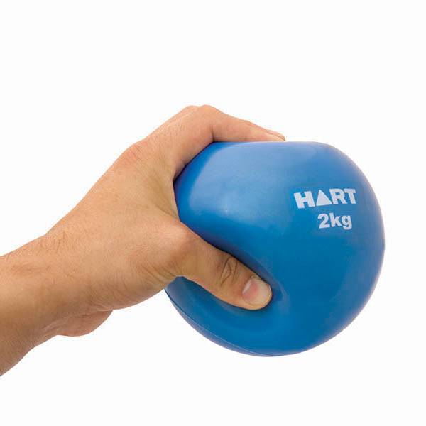 HART Soft Touch Weight Balls - 3LB/5LB/8LB Set for Strength Training, Home Gym, Physical Therapy & Rehabilitation - Perfect for Fitness, Yoga, and Workout Accessories