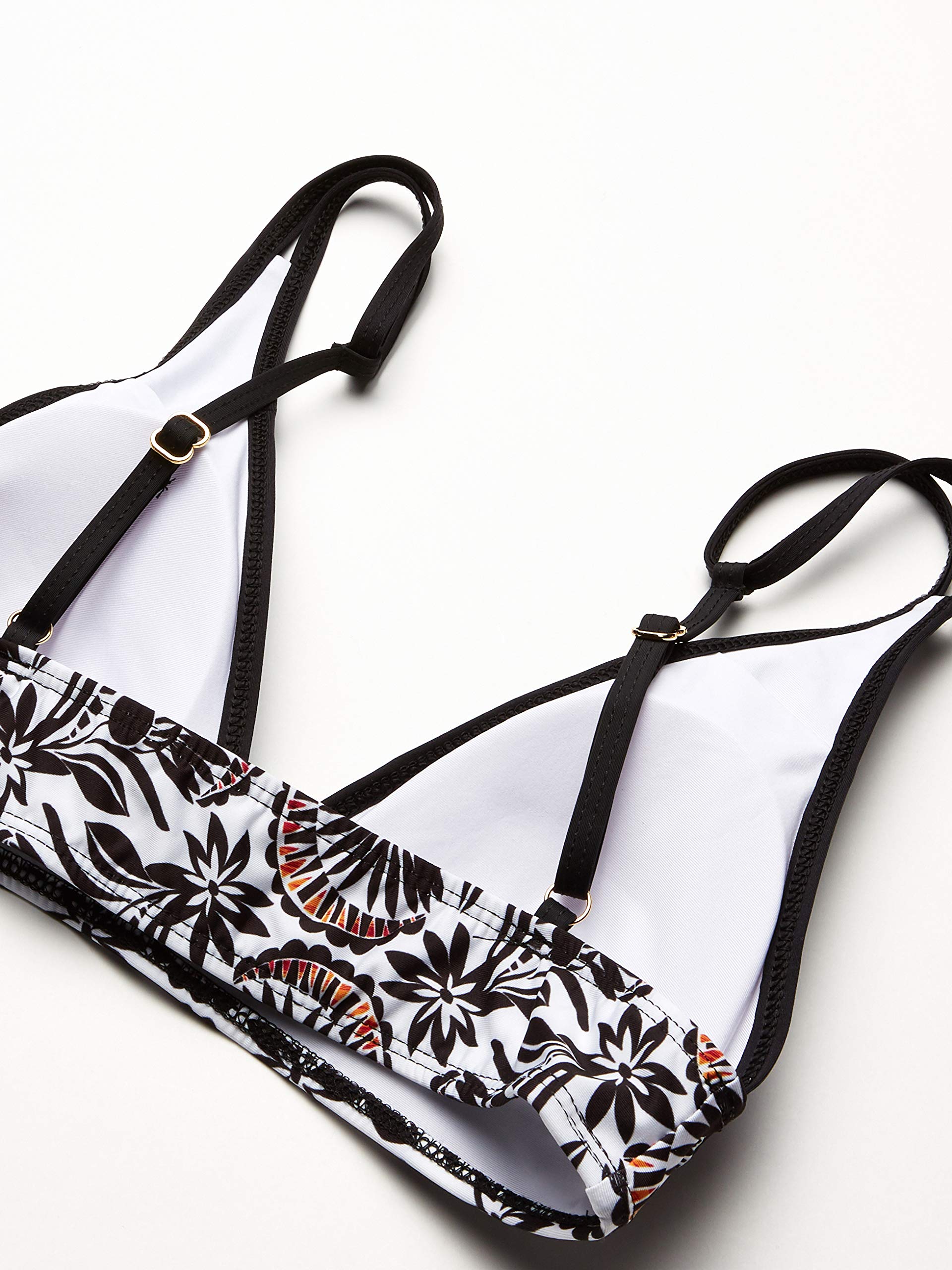 Ella Moss Women's Over The Shoulder Halter Swimsuit Bikini Top - Sexy Beachwear for Pool, Vacation & Summer Water Activities