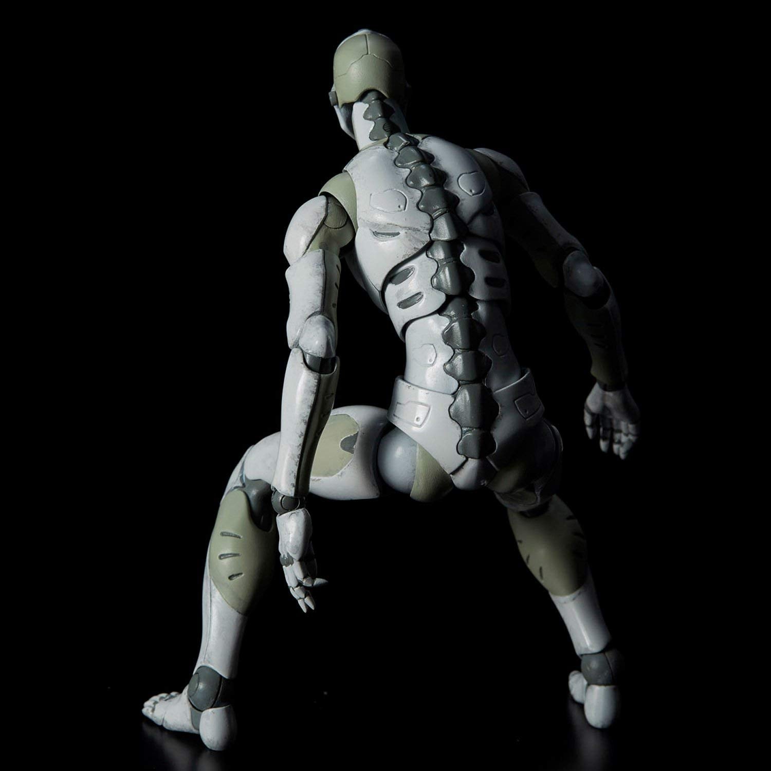 1000toys (Sen Toys) 1/12 TOA Heavy Industries Synthetic Human Green & White Action Figure - Fifth Production - Collectible Anime Model for Display & Photography