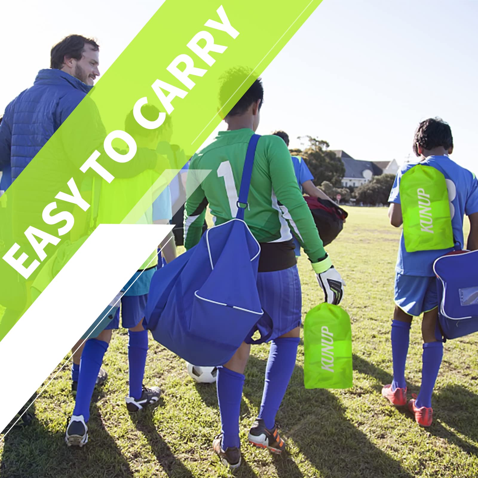 Best Foldable Soccer Goals for Kids & Adults - 5x3, 6x4, 9x5 FT Portable Soccer Nets with Carrying Bag - Perfect for Backyard Training, Youth Soccer Practice & Outdoor Sports Games