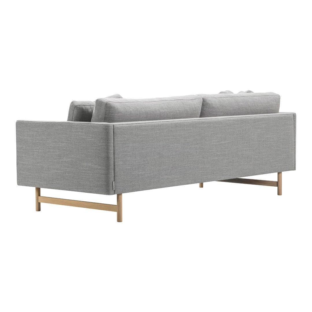 Calmo Sofa 95 - Modern 2-Seater Loveseat with Solid Wood Base for Living Room, Lounge & Small Spaces