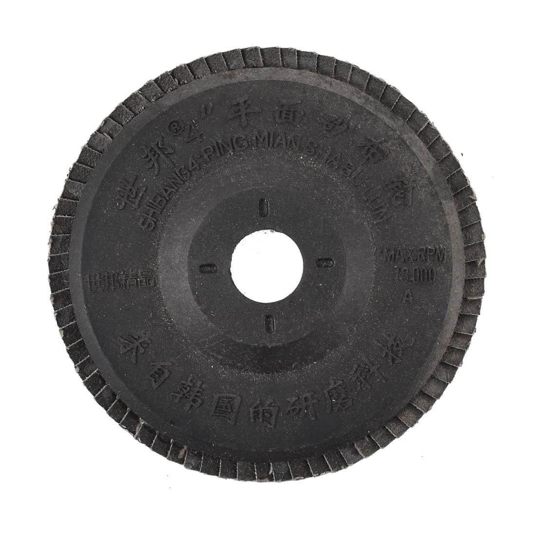 2-Pack 180 Grit 100mm (4 Inch) Hook & Loop Sanding Discs - Round Flap Abrasive Grinding Wheels for Angle Grinders - Perfect for Woodworking, Metal Polishing & DIY Projects