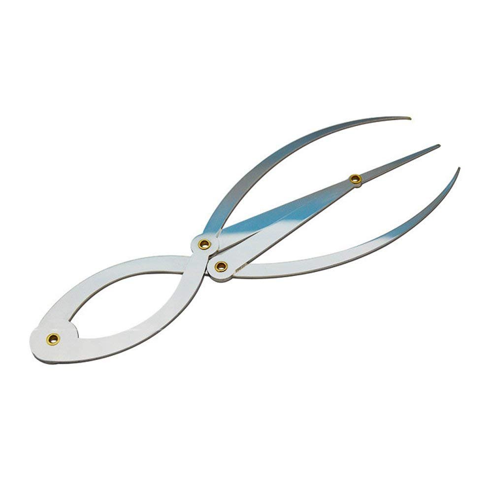 CENMO Golden Ratio Stainless Steel Eyebrow Ruler & Calipers - 1:1.618 Precise Measuring Tool for Perfect Eyebrow Shaping, Tattoo Design & Makeup Application - Ideal for Professional Artists, Beauty Salons & Home Use