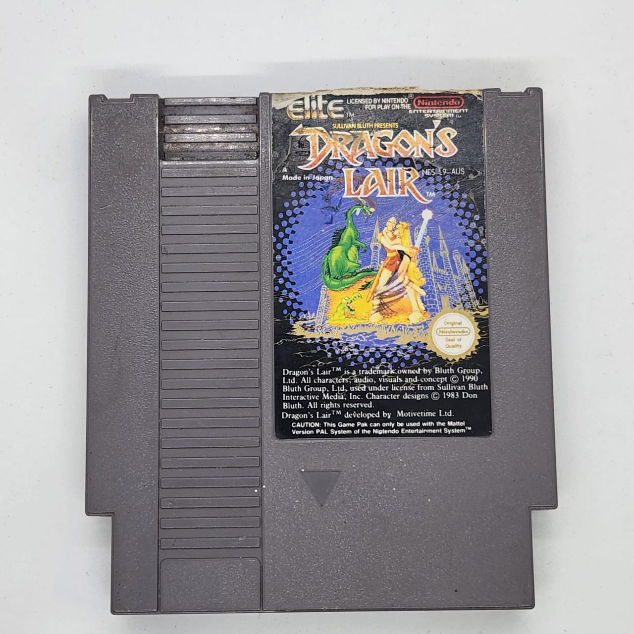 Dragon's Lair NES Game for Nintendo Entertainment System - Classic Retro Video Game - Perfect for Collectors & 80s Nostalgia Gaming Nights