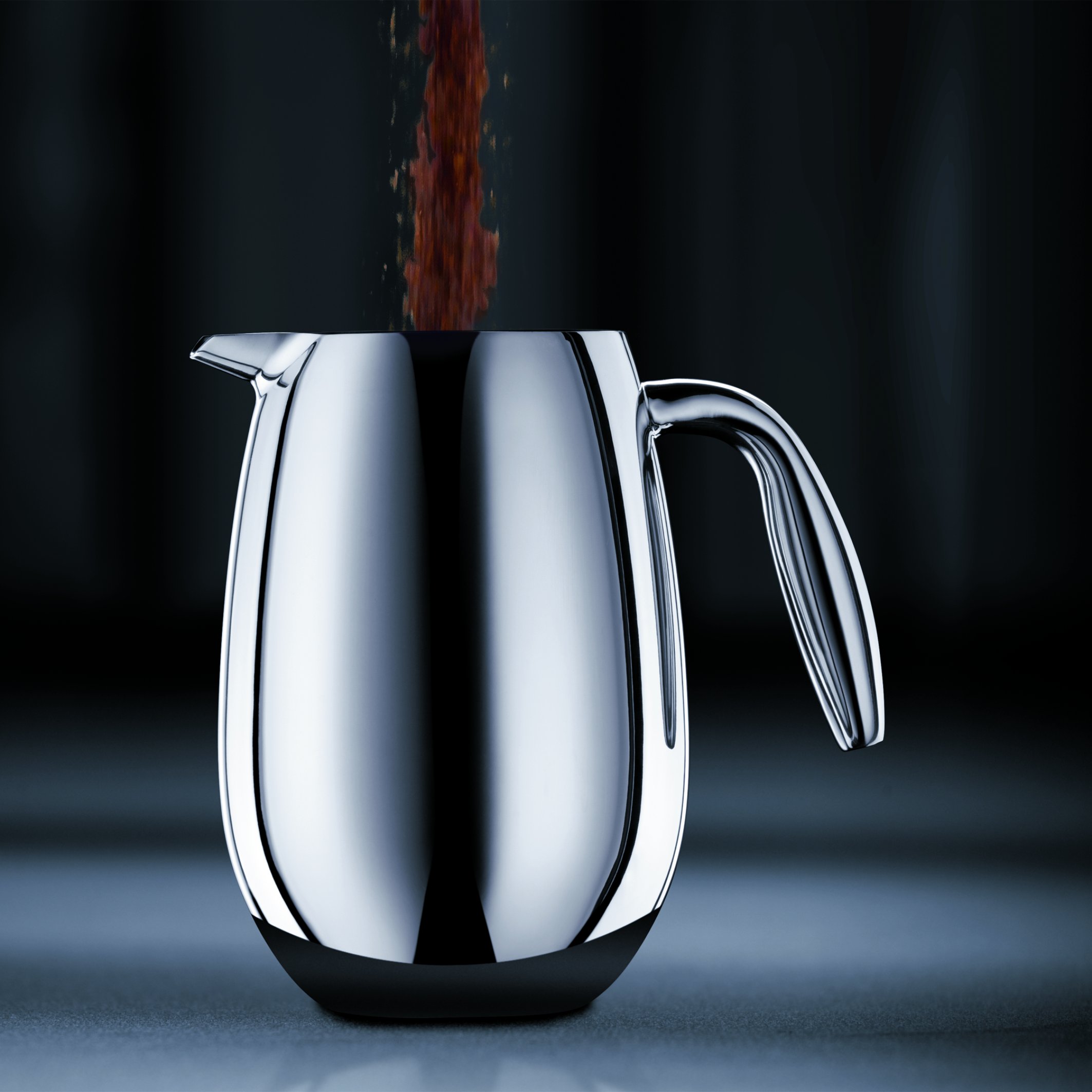 Bodum 51 oz Columbia Thermal French Press Coffee Maker - Double Wall Insulated Stainless Steel, Chrome Finish | Perfect for Home, Office & Camping Coffee Brewing