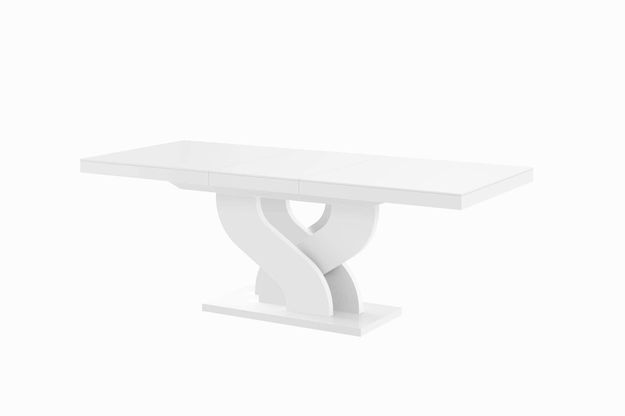Belle Dining Table (White) - Modern Minimalist Design for Small Spaces, Perfect for Apartments and Cozy Kitchens