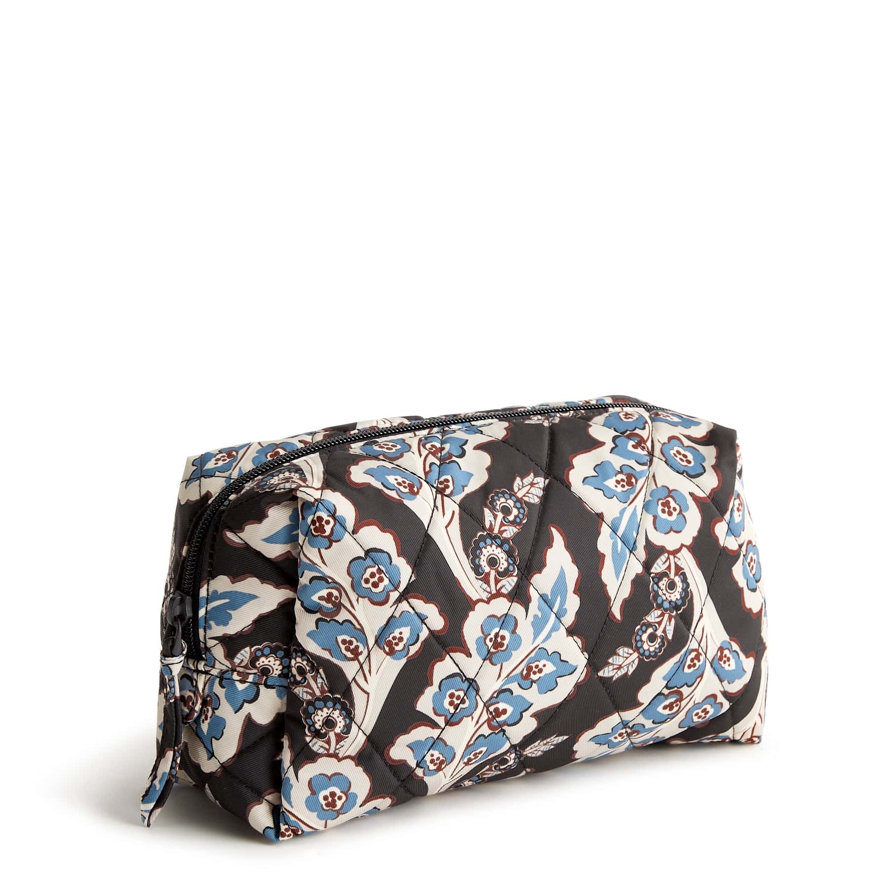 Medium Cosmetic Bag for Women - Travel Makeup Organizer with Waterproof Fabric, Perfect for Toiletries, Brushes & Essentials | Great for Travel, Gym & Daily Use
