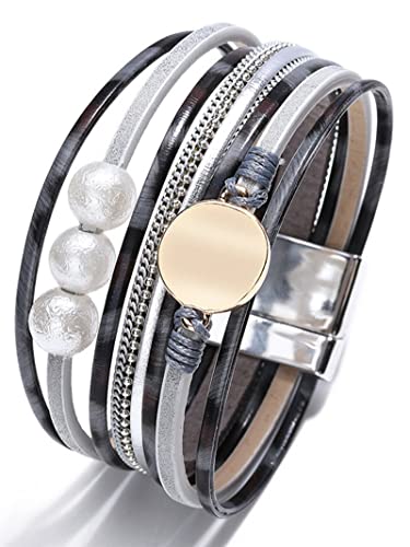 Chunky Bracelets for Women(grey)