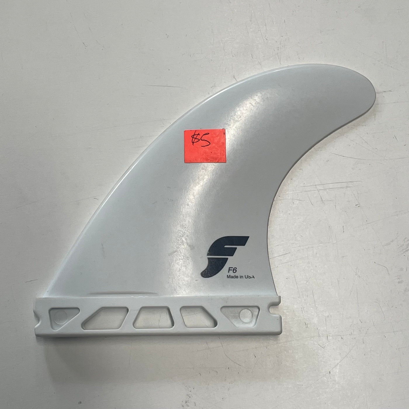 Futures THRUSTER F6 Thermotech Surfboard Fin - Medium Size for Front Side Performance | Perfect for Shortboards, Performance Surfing & Wave Carving