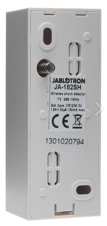 JA 182SH Wireless Tilt and Shock Detector Alarm - Home Security, Warehouse Protection, Anti-Theft Device for Doors & Windows