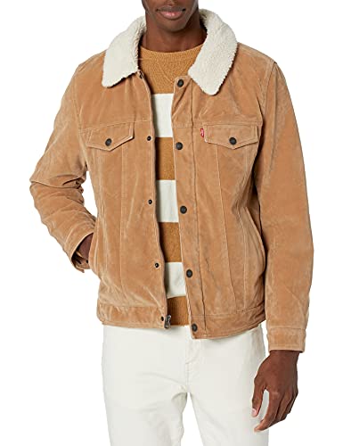 Tan Faux Suede Sherpa
