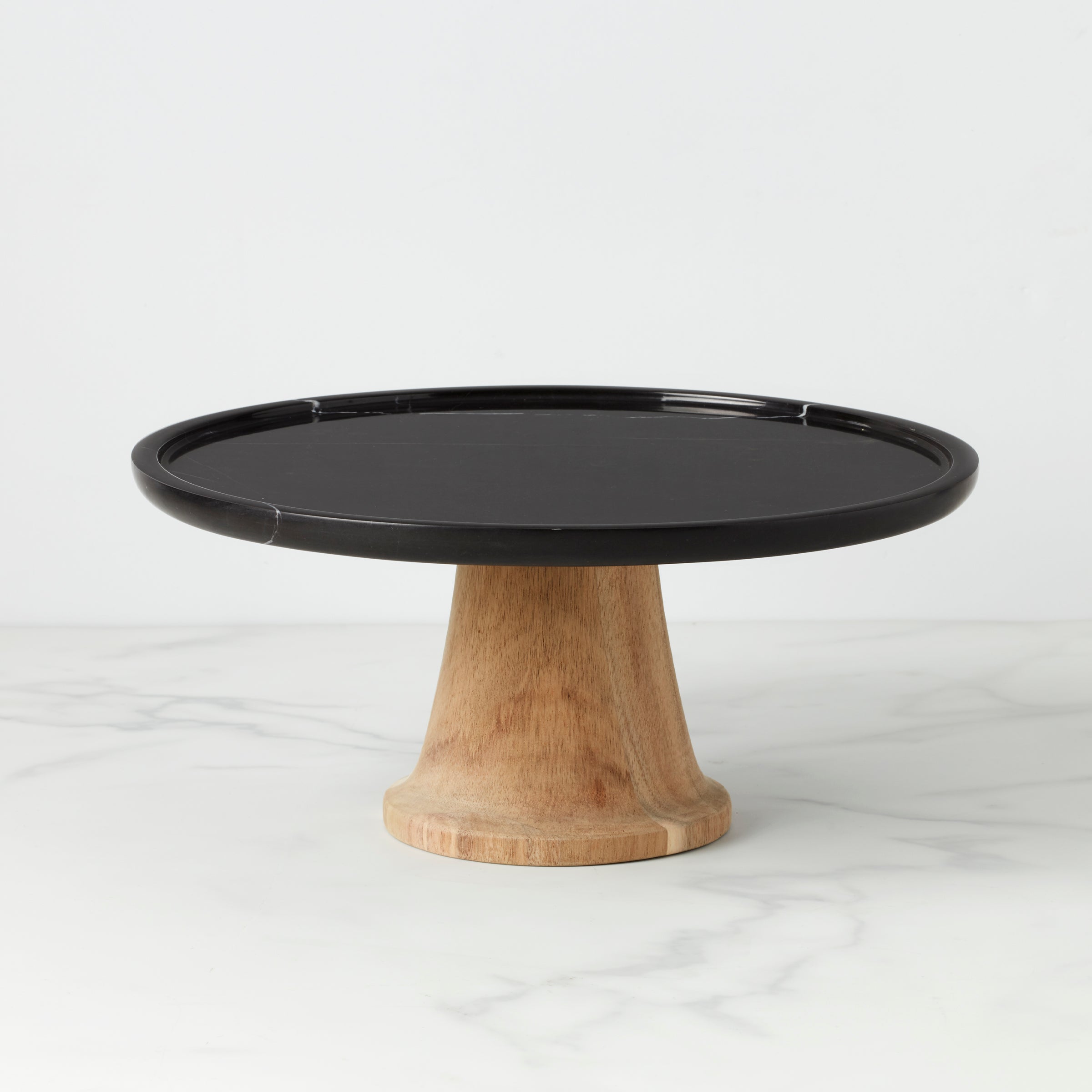 LX Collective Elegant Cake Plate Stand - 10 Inch Decorative Serving Tray for Birthday, Wedding & Dessert Displays - Perfect for Party Decorations and Afternoon Tea Settings