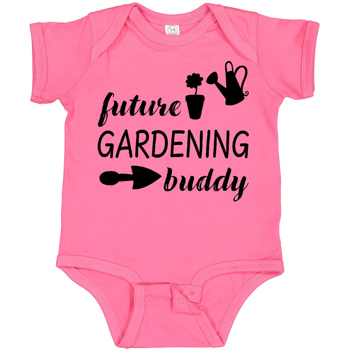 Inktastic Future Gardening Buddy Baby Bodysuit - Cute Organic Cotton Onesie for Toddlers & Infants - Perfect for Outdoor Play, Gardening Activities & Family Bonding Moments