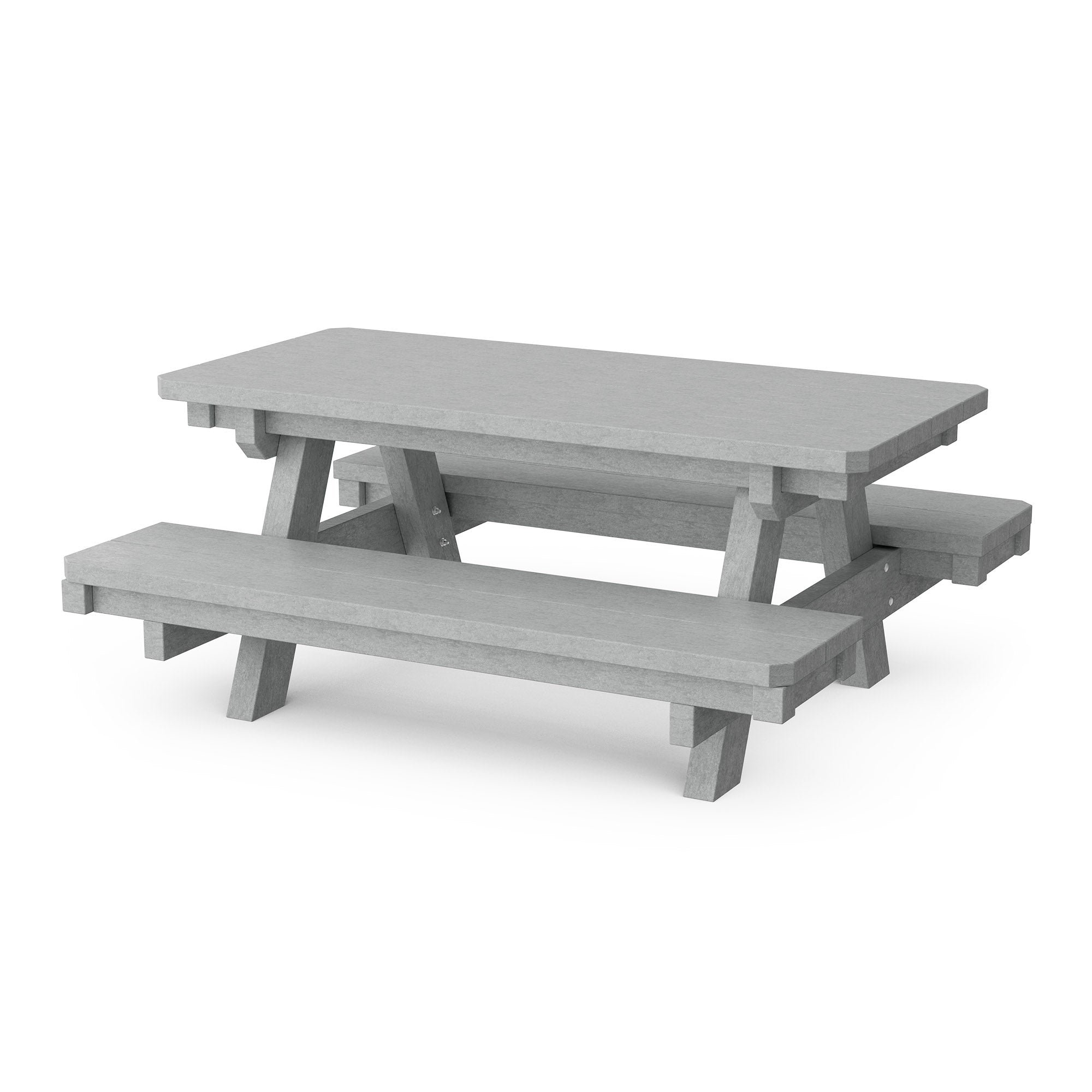 Heritage Kids Picnic Table - Durable Outdoor Wooden Table for Children's Playtime, Backyard, and Garden Activities