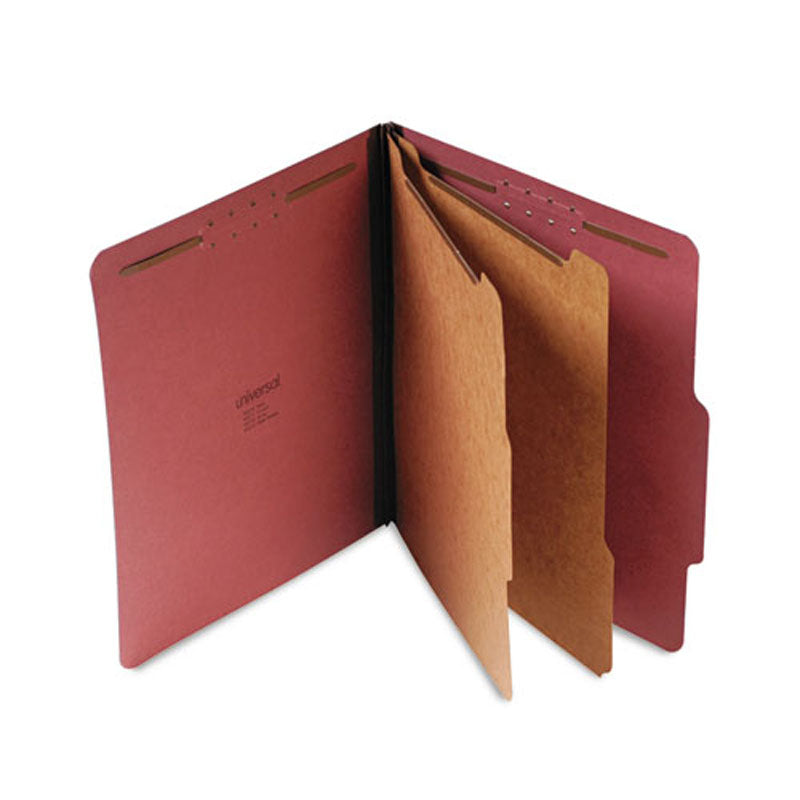 Pressboard Classification Folders - Box of 10, Letter Size, Hanging File Folders for Office Organization, Filing Cabinet, and Document Storage - Perfect for Home, School, or Workplace Use