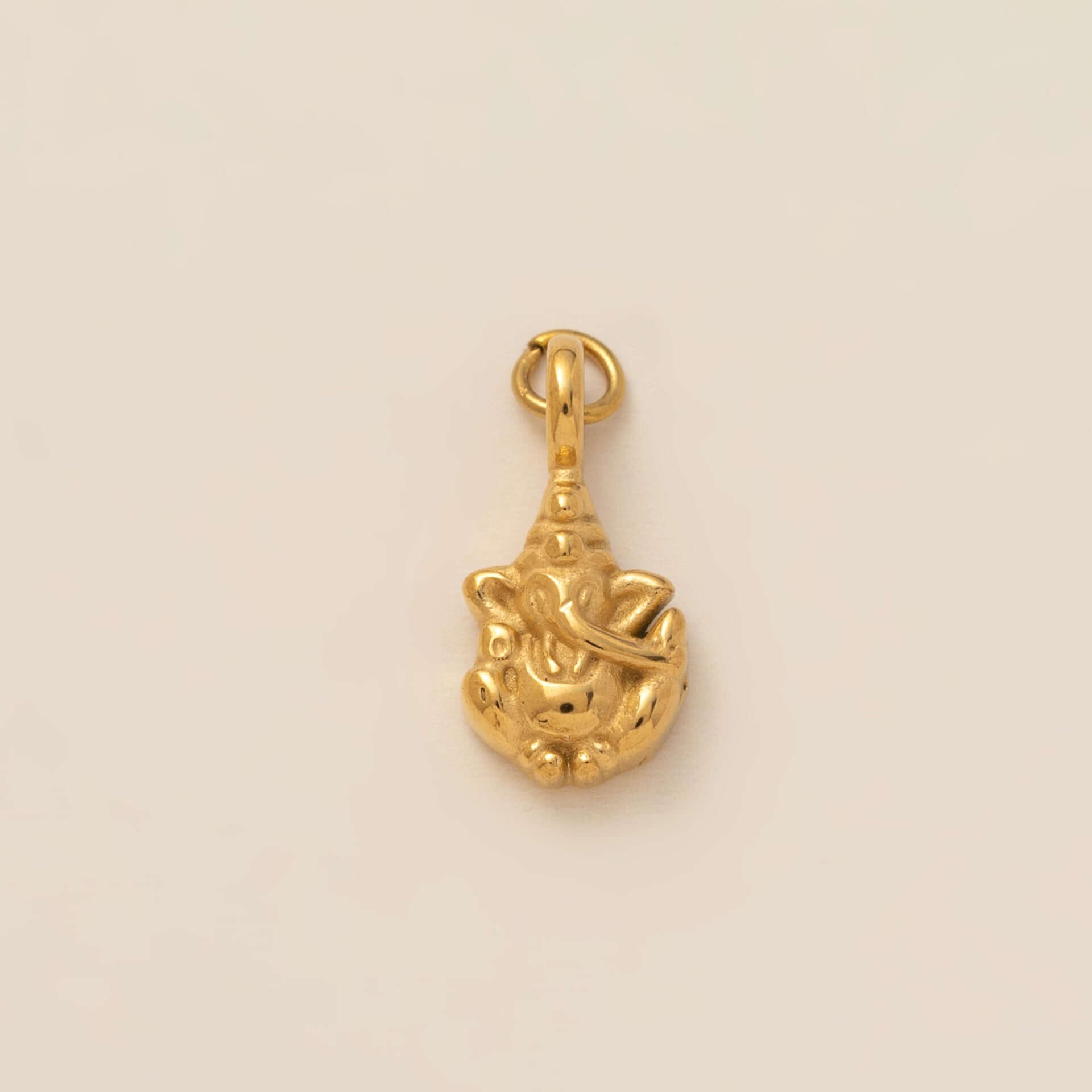 Ganesha Lotus Pendant Necklace - Spiritual Elephant Jewelry for Women | Hindu God Blessing Gift for Yoga, Meditation & Spiritual Protection | JX402