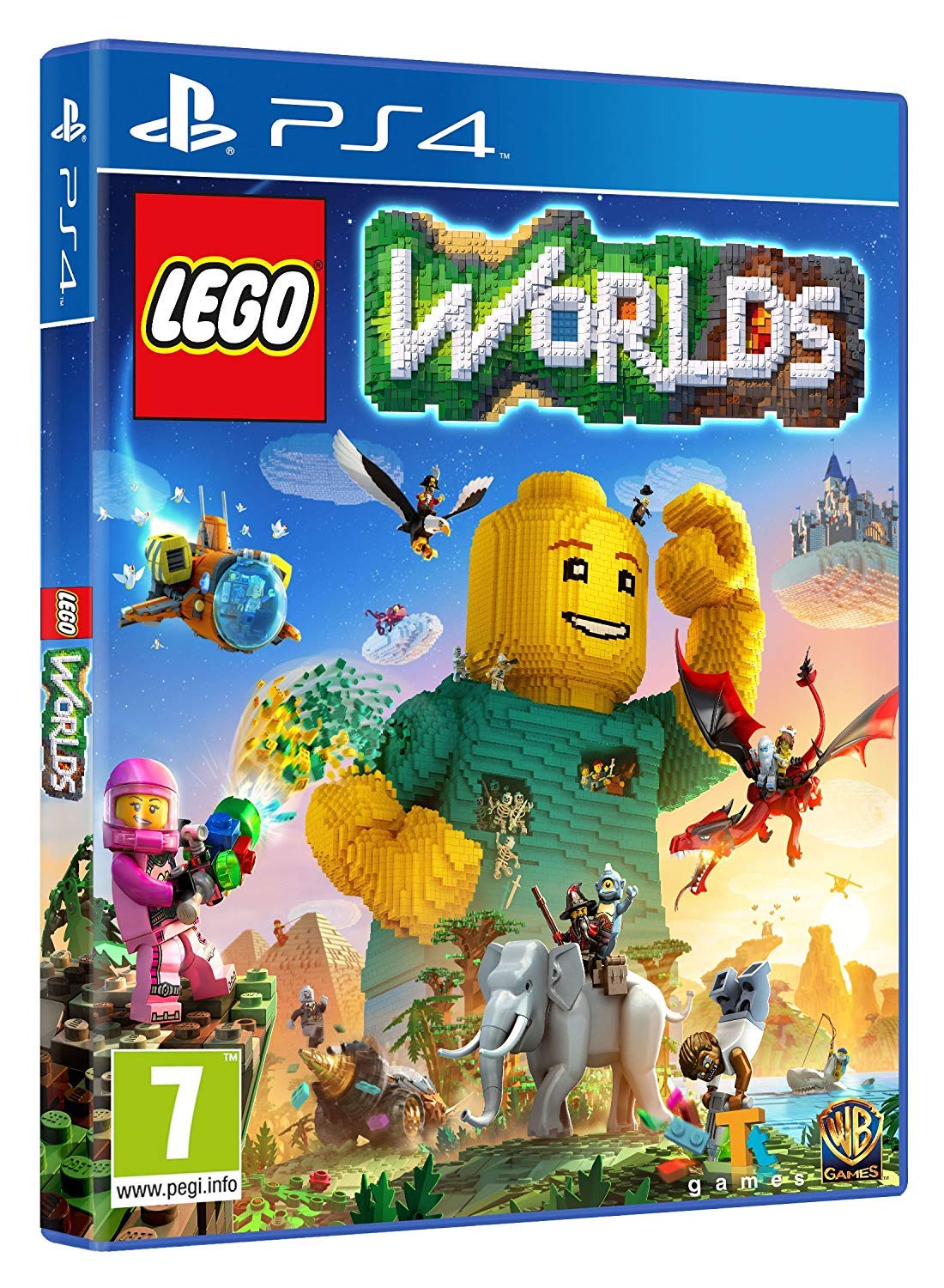 LEGO Worlds Building Blocks Set - Creative Construction Toy for Kids & Adults - Perfect for STEM Learning, Home Decor & Gift Giving