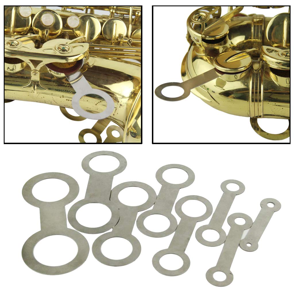 Premium Saxophone Pad Repair Kit - Stainless Steel Replacement Pads & Woodwind Tools for Saxophone Maintenance | Perfect for DIY Repairs, Professional Use & Music Classroom Settings