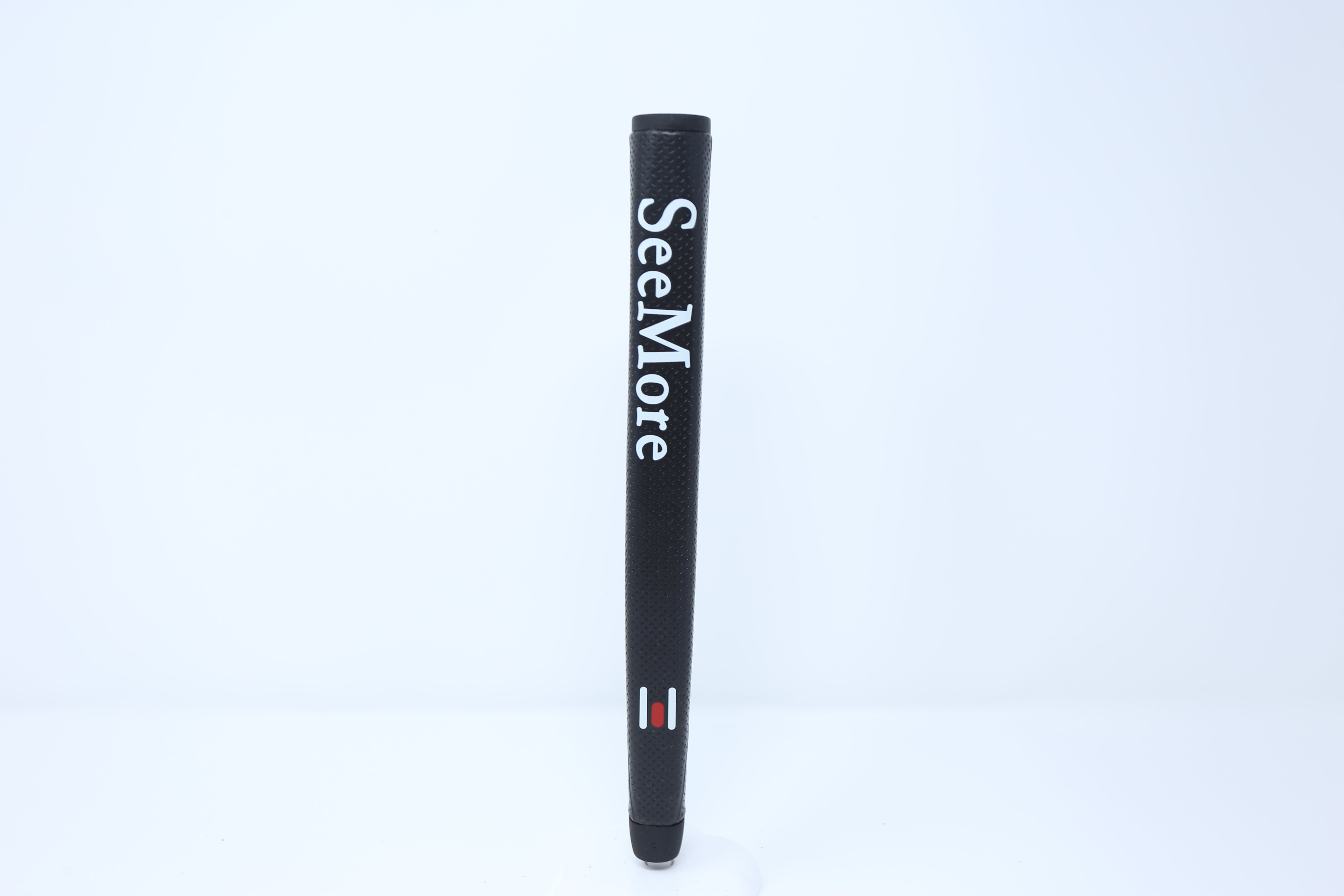 SeeMore 75 Black Midsize Putter Grip with Free Installation - Premium Golf Club Grip for Improved Putting Accuracy | Perfect for Golfers Seeking Better Control on the Greens