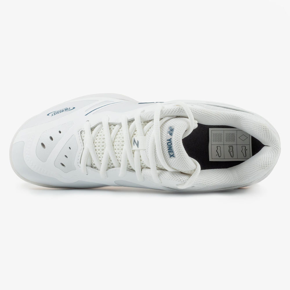 Yonex Power Cushion 65 Z4 Women's Badminton Shoes - White (2025) | Lightweight Comfort & Shock Absorption for Court Sports & Training