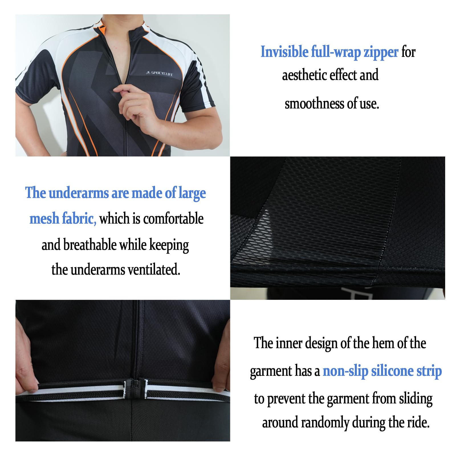 Men's Cycling Jersey and Shorts Set with Padded Liner - Breathable Short Sleeve Bike Outfit for Road & Mountain Biking - Perfect for Training, Racing & Outdoor Cycling