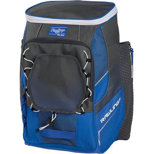 Rawlings IMPULSE Backpack Equipment Bag for Baseball & Softball - Durable Sports Gear with Multiple Style Options | Perfect for Games, Practice & Travel