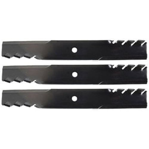 (3 Pack) Premium Mulching Lawn Mower Blades - Replacement Deck Blades Compatible with Hustler 793935X 794214X 794230X 794685X - Perfect for Grass Cutting, Lawn Maintenance & Yard Care