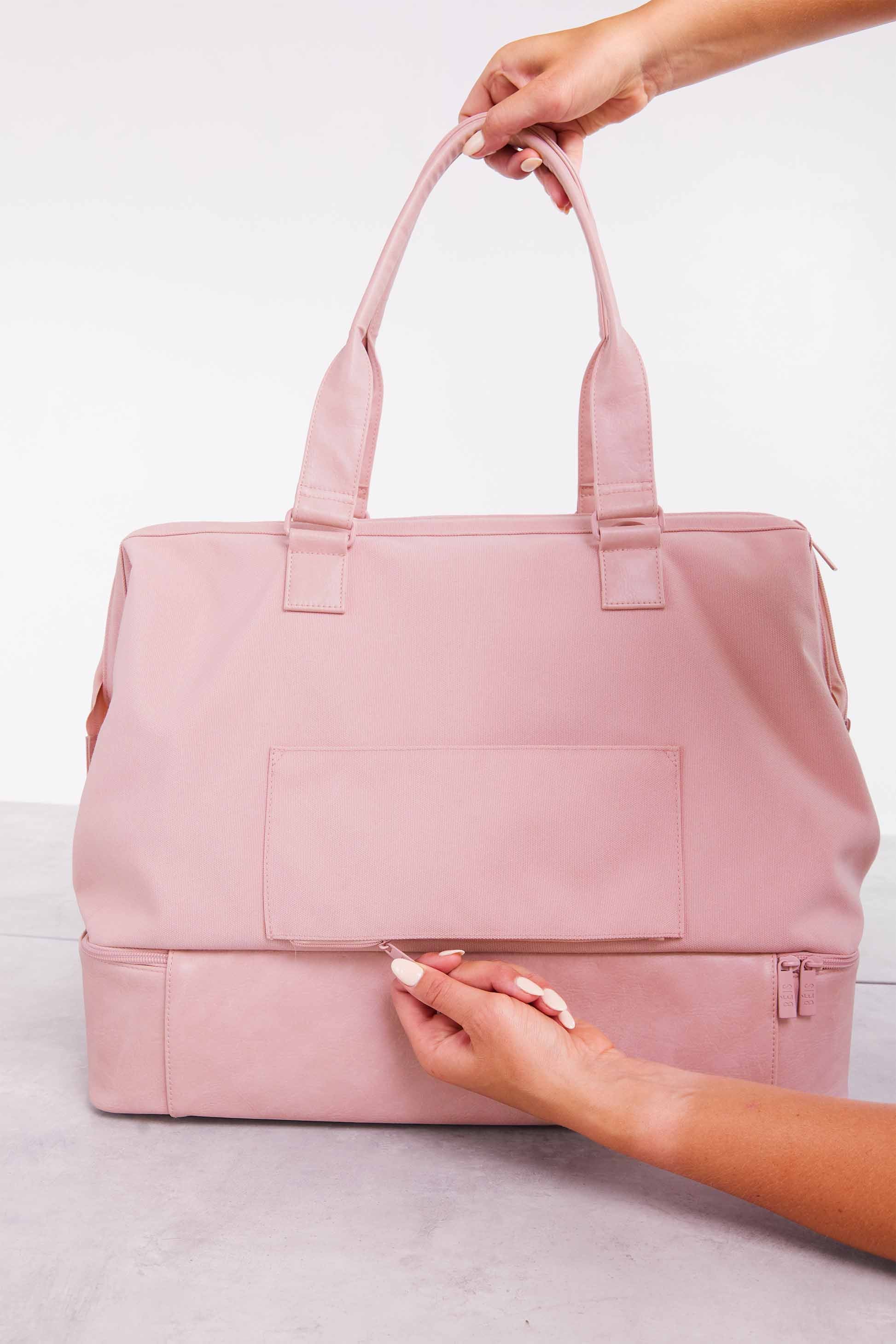 The Weekender Duffle Bag in Atlas Pink - Stylish Travel & Gym Bag for Women & Men, Perfect for Weekend Getaways, Workouts & Overnight Trips