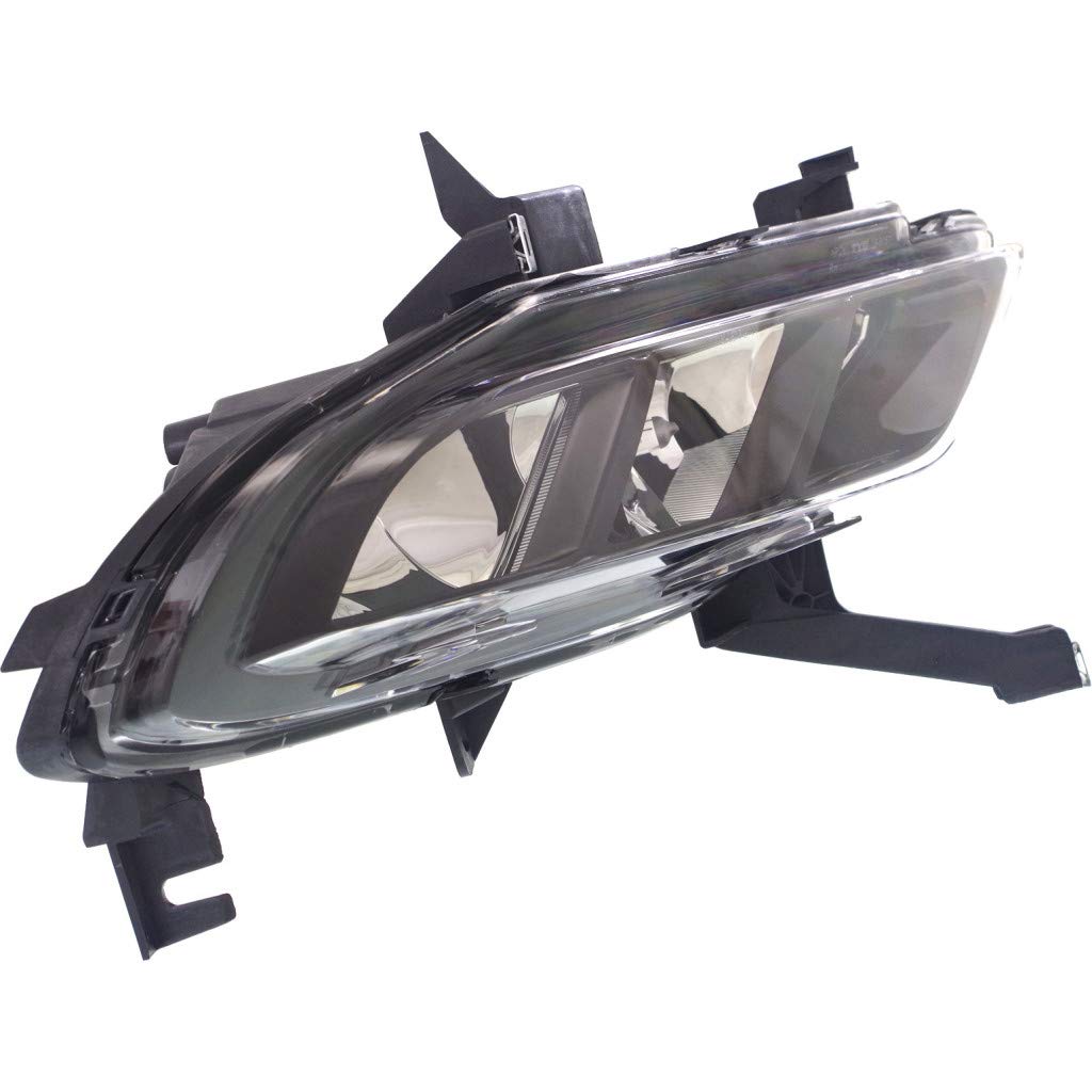 2016-2018 Nissan Maxima Fog Light Assembly Passenger Side - DOT Certified Replacement with Bulbs (Part# NI2593134) | Perfect for Night Driving & Bad Weather Visibility