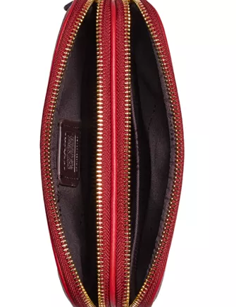 Coach Floral Sadie Crossbody Bag for Women - Stylish Leather Shoulder Purse with Adjustable Strap, Perfect for Daily Use, Travel & Shopping
